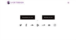 Desktop Screenshot of ladesterrada.com